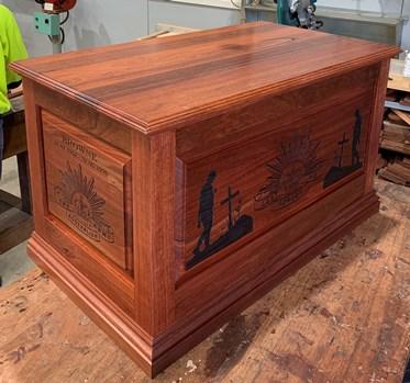 Jarrah Blanket Box